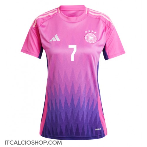 Germania Kai Havertz #7 Seconda Maglia Femmina Europei 2024 Manica Corta
